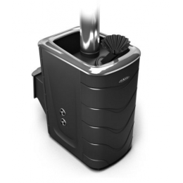 Дровяная печь для бани TMF Гейзер 2014 Inox ДН ЗК ТО антрацит